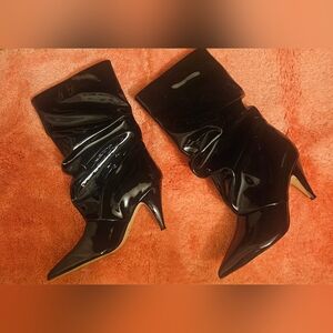 Marc Fisher Black Ankle Boots